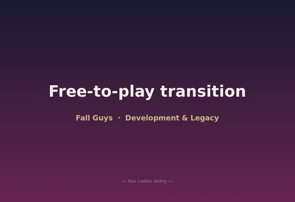 Free-to-play transition