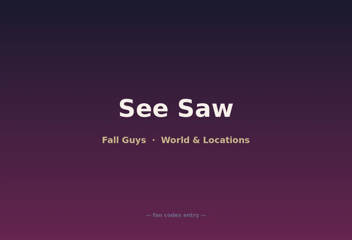 See Saw